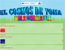 Tablet Screenshot of elcosmosdeyoma.com